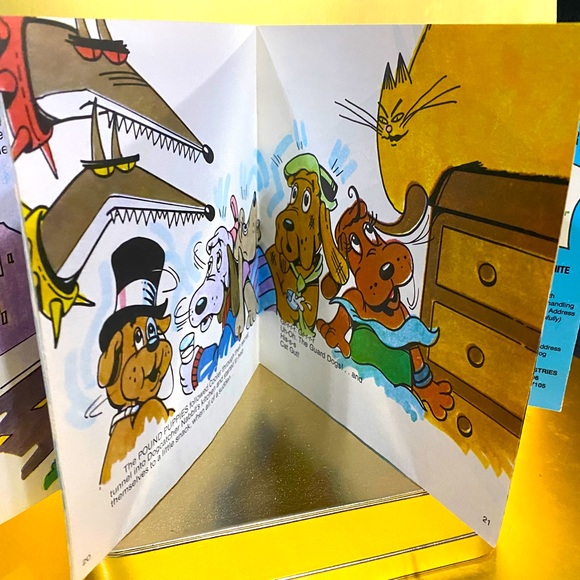 POUND PUPPIES VINTAGE 1985 IN FUN FROM A TO Z FULL COLOR BOOK 24 PAGE - Picture 10 of 15